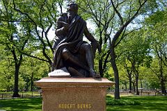 06D Robert Burns Statue By Sir John Steell In Literary Walk At The South End Of The Mall In Central Park Midpark 66 St.jpg